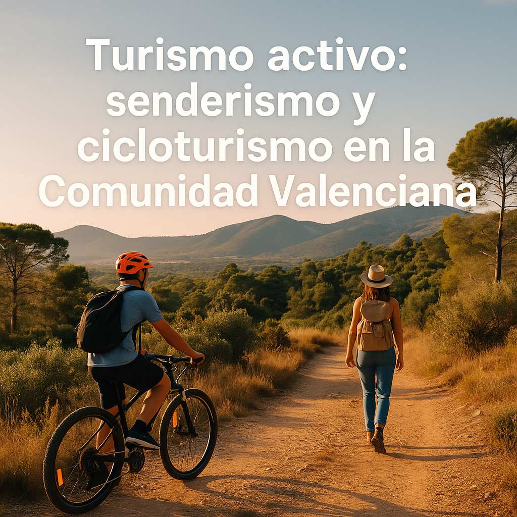 senderismo y cicloturismo en la Comunidad Valenciana