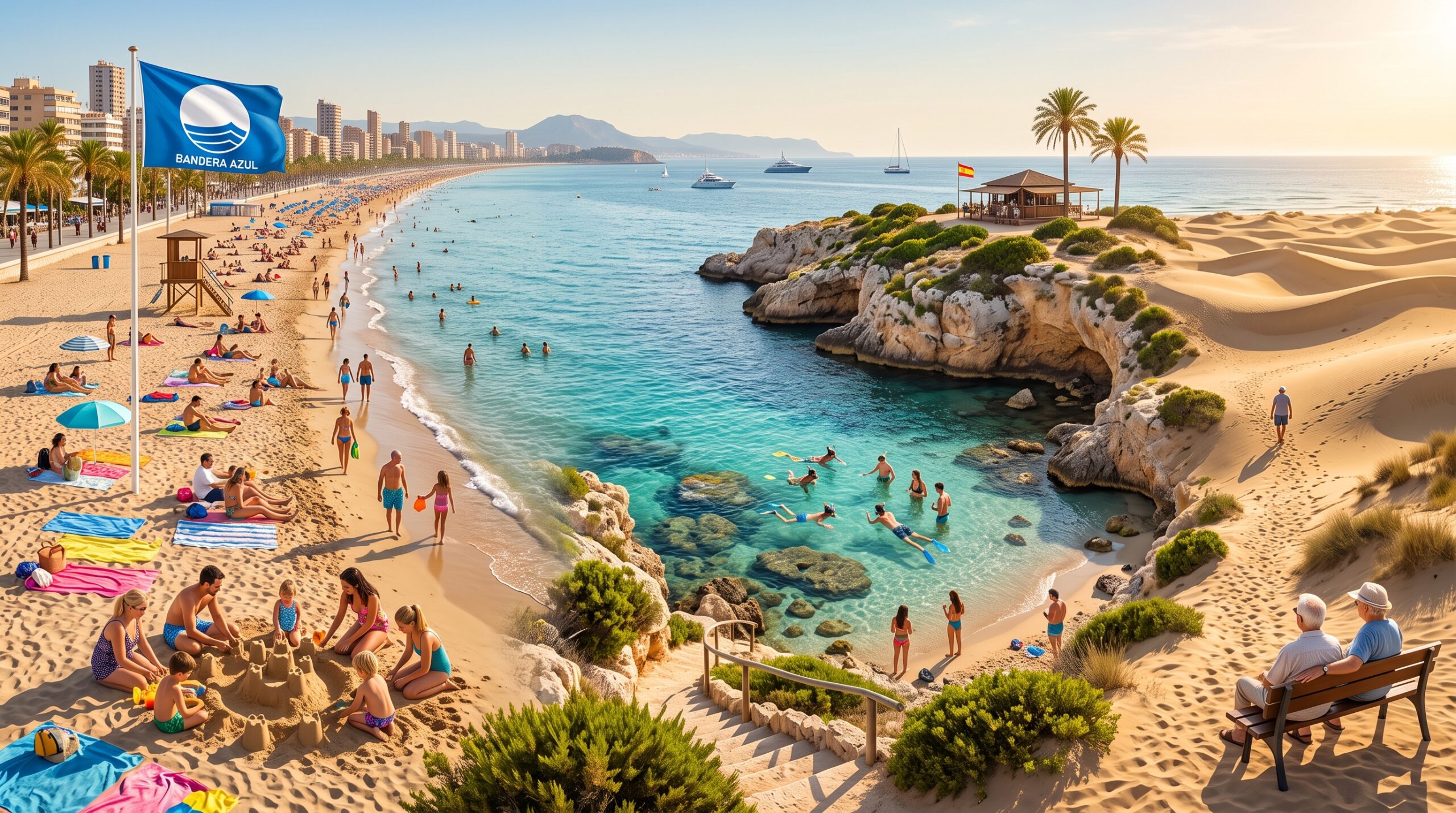 Las mejores playas de la Comunidad Valenciana para este verano: banderas azules y calas