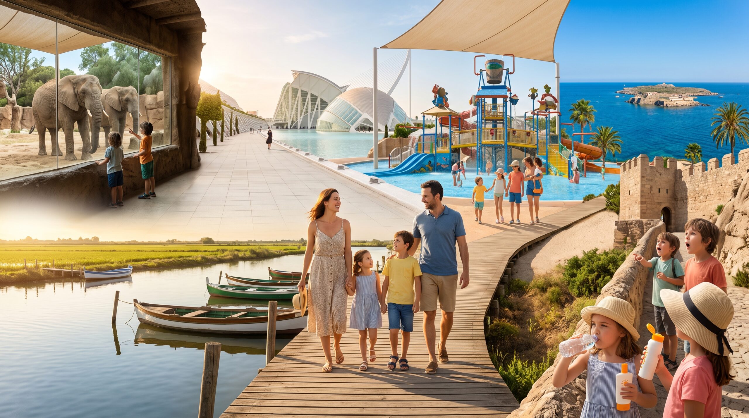 Verano en familia en la Comunidad Valenciana: planes con niños entre agua, naturaleza y cultura